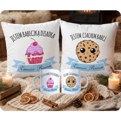 Komplety Poduszek i Kubków