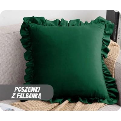 Poszewki z falbanką