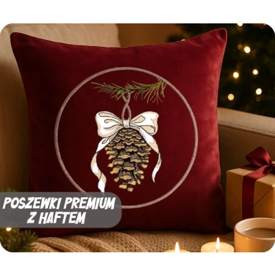 Poszewki Premium z Haftem