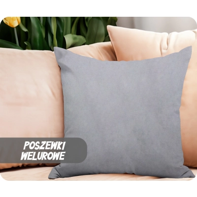 Poszewki welurowe