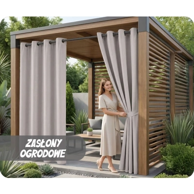 Zasłony ogrodowe