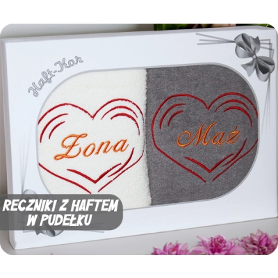 Komplety Ręczników z Haftem