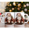 PREZENT ŚWIĄTECZNY ZESTAW KUBKÓW W SKRZYNCE KUBKI MIKOŁAJ RENIFER ŚWIĘTA