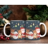 PREZENT ŚWIĄTECZNY ZESTAW KUBKÓW W SKRZYNCE KUBKI MIKOŁAJ RENIFER ŚWIĘTA