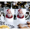 PREZENT ŚWIĄTECZNY ZESTAW KUBKÓW LATTE W SKRZYNCE KUBKI MIKOŁAJ NA ŚWIĘTA