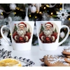 PREZENT ŚWIĄTECZNY ZESTAW KUBKÓW LATTE W SKRZYNCE KUBKI MIKOŁAJ NA ŚWIĘTA