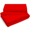PRZEŚCIERADŁO TRADYCYJNE 200x220 BEZ GUMKI GRUBE CZERWONY