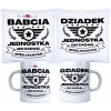 KOMPLET PREZENT DLA BABCI I DZIADKA PODUSZKA KUBEK BABCIA DZIADEK ZESTAW