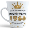 KUBEK LATTE PREZENT URODZINY 60 SZEŚĆDZIESIĄTKĘ ZNAK