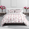 KOMPLET POŚCIELI POLSKA 100% BAWEŁNA KWIATOWY RAJ 180x200