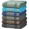 LUKSUSOWY KOMPLET 6 RĘCZNIKÓW KĄPIELOWYCH 50x100 BAWEŁNA FROTTE CHŁONNE