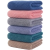 LUKSUSOWY KOMPLET 6 RĘCZNIKÓW KĄPIELOWYCH 50x100 MIKROFIBRA CHŁONNE
