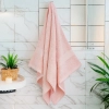 GRUBY RĘCZNIK KĄPIELOWY 50x100cm 550g/m2 PREMIUM CHŁONNY JASNY RÓŻ
