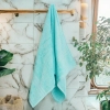 GRUBY RĘCZNIK KĄPIELOWY 50x100cm 550g/m2 PREMIUM CHŁONNY LAZUROWY