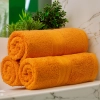 GRUBY RĘCZNIK KĄPIELOWY 50x100cm 550g/m2 PREMIUM CHŁONNY MARCHEWKA