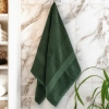 GRUBY RĘCZNIK KĄPIELOWY 50x100cm 550g/m2 PREMIUM CHŁONNY BUTELKOWA ZIELEŃ