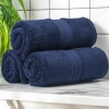 GRUBY RĘCZNIK KĄPIELOWY 50x100cm 550g/m2 PREMIUM CHŁONNY GRANATOWY