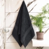 GRUBY RĘCZNIK KĄPIELOWY 50x100cm 550g/m2 PREMIUM CHŁONNY CZARNY