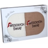 ŚWIĄTECZNY KOMPLET DWÓCH RĘCZNIKÓW 70x140 PREZENT ŚWIĘTA WESOŁYCH ŚWIĄT