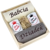 IDEALNY PREZENT - ZESTAW RĘCZNIKI + KUBKI BABCIA i DZIADEK