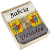IDEALNY PREZENT - ZESTAW RĘCZNIKI + KUBKI BABCIA i DZIADEK