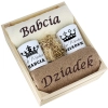 IDEALNY PREZENT - ZESTAW RĘCZNIKI + KUBKI BABCIA i DZIADEK