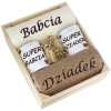 IDEALNY PREZENT - ZESTAW RĘCZNIKI + KUBKI BABCIA i DZIADEK