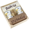 IDEALNY PREZENT - ZESTAW RĘCZNIKI + KUBKI BABCIA i DZIADEK