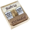 IDEALNY PREZENT - ZESTAW RĘCZNIKI + KUBKI BABCIA i DZIADEK