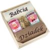 IDEALNY PREZENT - ZESTAW RĘCZNIKI + KUBKI BABCIA i DZIADEK