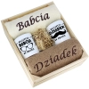 IDEALNY PREZENT - ZESTAW RĘCZNIKI + KUBKI BABCIA i DZIADEK