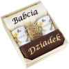 IDEALNY PREZENT - ZESTAW RĘCZNIKI + KUBKI BABCIA i DZIADEK