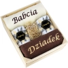 IDEALNY PREZENT - ZESTAW RĘCZNIKI + KUBKI BABCIA i DZIADEK