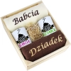 IDEALNY PREZENT - ZESTAW RĘCZNIKI + KUBKI BABCIA i DZIADEK