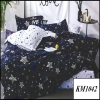 KOMPLET POŚCIELI 100% BAWEŁNA DWUSTRONNA POŚCIEL 150x200 +2 POSZEWKI