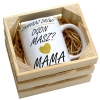 KUBEK 330ml W SKRZYNCE DLA MAMY PREZENT DZIEŃ MATKI MAMA MAMUSIA UPOMINEK