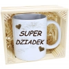 PREZENT KUBEK Z NADRUKIEM DLA DZIADKA W SKRZYNCE