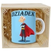 PREZENT KUBEK Z NADRUKIEM DLA DZIADKA W SKRZYNCE