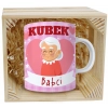 PREZENT KUBEK Z NADRUKIEM DLA BABCI W SKRZYNCE