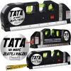 PREZENT DLA TATY NA DZIEŃ OJCA POZIOMICA LASEROWA Z MIARKĄ 250cm LASER TATA