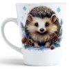 ŚWIĄTECZNY KUBEK LATTE 330ml PREZENT ŚWIĘTA ZIMOWY RENIFER JELEŃ MIKOŁAJ