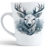 ŚWIĄTECZNY KUBEK LATTE 330ml PREZENT ŚWIĘTA ZIMOWY RENIFER JELEŃ MIKOŁAJ