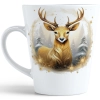 ŚWIĄTECZNY KUBEK LATTE 330ml PREZENT ŚWIĘTA ZIMOWY RENIFER JELEŃ MIKOŁAJ