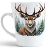 ŚWIĄTECZNY KUBEK LATTE 330ml PREZENT ŚWIĘTA ZIMOWY RENIFER JELEŃ MIKOŁAJ