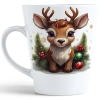 ŚWIĄTECZNY KUBEK LATTE 330ml PREZENT ŚWIĘTA ZIMOWY RENIFER JELEŃ MIKOŁAJ