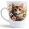 WIOSENNY WIELKANOCNY KUBEK LATTE 330ml PREZENT WIOSNA KOT