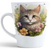 WIOSENNY WIELKANOCNY KUBEK LATTE 330ml PREZENT WIOSNA KOT