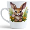 WIOSENNY WIELKANOCNY KUBEK LATTE 330ml PREZENT WIOSNA ZAJĄC