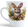 WIOSENNY WIELKANOCNY KUBEK LATTE 330ml PREZENT WIOSNA ZAJĄC