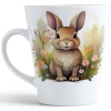WIOSENNY WIELKANOCNY KUBEK LATTE 330ml PREZENT WIOSNA ZAJĄC